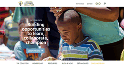 Desktop Screenshot of oaklandliteracycoalition.org